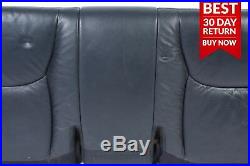 00-06 Mercedes W220 S430 Rear Lower Bottom Bench Seat Cushion Cover Black A22