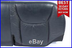 00-06 Mercedes W220 S430 Rear Lower Bottom Bench Seat Cushion Cover Black A22