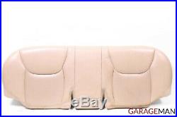 00-06 Mercedes W220 S430 Rear Lower Bottom Bench Seat Cushion Cover Saffron OEM