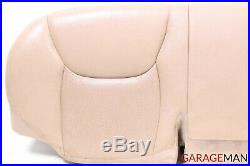 00-06 Mercedes W220 S430 Rear Lower Bottom Bench Seat Cushion Cover Saffron OEM