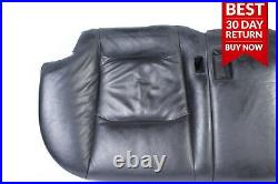 02-05 BMW E65 E66 745i 745Li Rear Lower Bench Seat Cushion Cover Black A35 OEM
