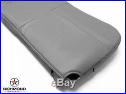 03-07 Ford F250 XL 4X4 Diesel Service Utility Bed -Vinyl Bench Seat Cover Gray