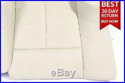 06-10 BMW 650i Rear Right & Left Lower Bench Seat Cushion Cover Assembly Beige