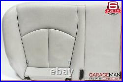 07-09 Mercedes W211 E350 Rear Lower Bottom Seat Bench Cushion Cover Gray OEM