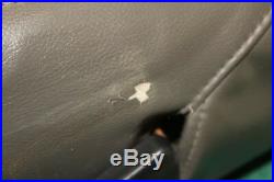 08-10 F-250 Regular Cab Gray Vinyl Bench Seat Manual Track Cushion Cover Foam