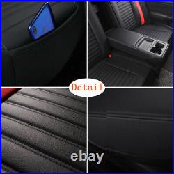 100% PU Leather Car Seat Covers Full Set for Subaru Forester XV Outback Legacy