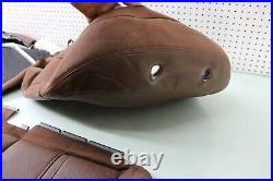 12 13 14 2013 2014 Audi A8l A8 D4 Rear Seat Back Seat Bench Skin Cover Leather