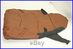 15-17 ESCALADE 3rd Row Bench Manual Seat Cover Set Brown Vecchio LEATHER OEM