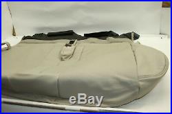 15-17 ESCALADE ESV 2nd Row 60/40 Bench Bottom SEAT Cover Shale Tan Leather OEM