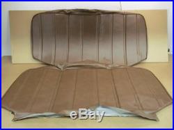 1947 48 49 50 51 52 53 54 55 (1st ser.) Chevy Truck Bench Seat Cover Brown NEW