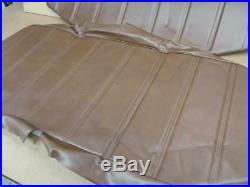 1947 48 49 50 51 52 53 54 55 (1st ser.) Chevy Truck Bench Seat Cover Brown NEW