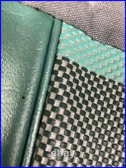 1958 Chev Impala Convert Seat Cover Green Silver Green and 58 Chev Parts Catalog