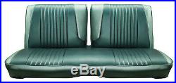 1963 Ford Galaxie 500 Front Split Bench Seat Cover 2 Tone Blue