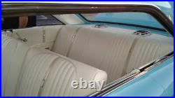 1964 Galaxie 500 2 Door Hardtop Rear Bench Seat Cover White OE Reproduction