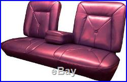 1965 CADILLAC DEVILLE STANDARD FRONT BENCH SEAT COVER with ARMREST