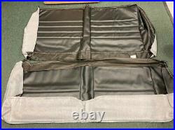 1965 Chevelle Convertible Rear Seat Cover Black PUI 71AS10V