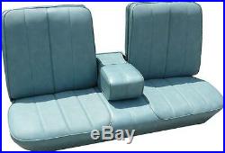 1966 CADILLAC DEVILLE STANDARD FRONT BENCH SEAT COVER with ARMREST 4 COLORS