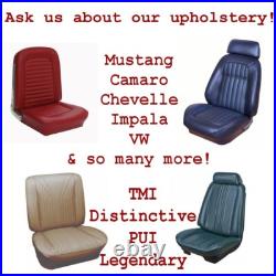 1966 Impala Coupe Rear Bench Seat Upholstery Your Choice of Color