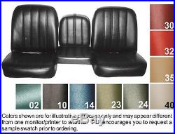 1967-68 Chevy Truck Seat Covers Buckets or Bench PUI