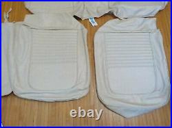 1967 Ford Mustang Parchment Bench Split Front Covertible Rear Seat Cover