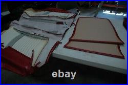1967 Ford Mustang Red Split Bench Front Only Seat cover Upholstery Brand NEW