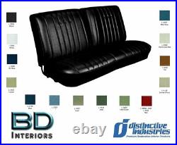 1968 Chevy Chevelle Front Bench Seat Upholstery By Distinctive Ind. ANY COLOR