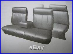 1969 Cadillac DeVille Bench with Armrest Front Seat Cover