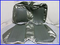 1969 Mustang Coupe Rear Bench Seat Cover Upholstery Reproduction Dark Ivy Green