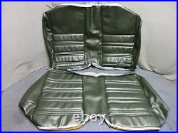 1970 Mustang Coupe Rear Bench Seat Cover Upholstery Reproduction Med Ivy Green