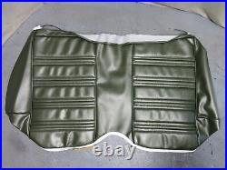 1970 Mustang Coupe Rear Bench Seat Cover Upholstery Reproduction Med Ivy Green