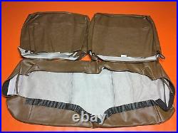 1970 Roadrunner Belvedere Seat Covers Standard Front Bench Cover Brown 2 Tone