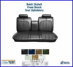 1970 Skylark Custom/GS Bench Seat Upholstery in Your Choice of Factory Color