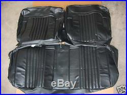1971 1972 Chevelle El Camino Bench Seat Cover Black