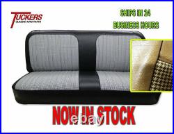 1971-1972 Chevy GMC Cheyenne Sierra Bench Seat Houndstooth Seat Cover C10 C20