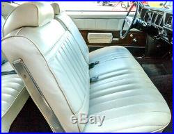 1971-72 BUICK SKYLARK /GS-350 DELUXE FRONT BENCH SEAT COVER witho ARMREST 8 COLRS