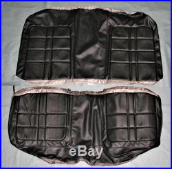 1971 Duster Demon Black Rear Bench Seat Cover