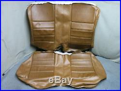 1971 Mustang Coupe Rear Bench Seat Cover Upholstery Set Reproduction Ginger