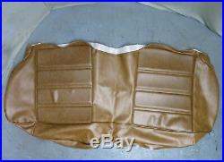 1971 Mustang Coupe Rear Bench Seat Cover Upholstery Set Reproduction Ginger