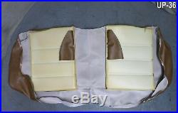 1971 Mustang Coupe Rear Bench Seat Cover Upholstery Set Reproduction Ginger