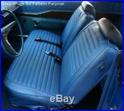 1972 Dodge Charger SE Bench Front Seat Cover