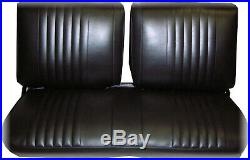 1972 Nova Front Bench Seat WithOut Armrest Chevy II/Nova/SS Custom Black Cover