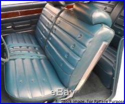 1972 Oldsmobile Cutlass S Split Bench Front Seat Cover