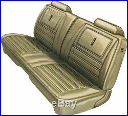 1972 Plymouth Road Runner & Satellite Deluxe Split Bench Front Seat Cover