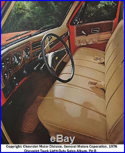 1973 1974 1975 1976 1977 1978 1979 1980 Chevy & GMC Truck Vinyl Bench Seat Cover