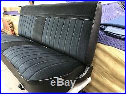 1973-1987 Chevy GMC Truck Bench Seat Restored with New Cover