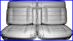 1975-1976 Cadillac Eldorado Front 50/50 Split Bench Seat Cover 3 Colors Avail