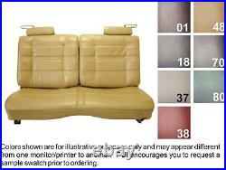 1978-80 Chevrolet Malibu Camel Classic Bench Without Armrest Seat Cover PUI