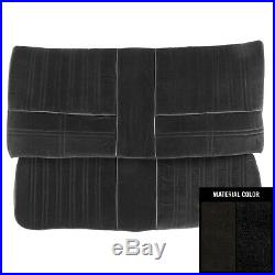 1980-1988 Oldsmobile Cutlass Supreme Sedan Black Cloth Rear Bench Seat Cover