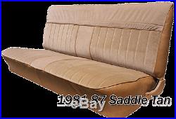1981 1982 1983 1984 1985 1986 1987 Chevy GMC Truck Bench Seat Cover Orig. Style