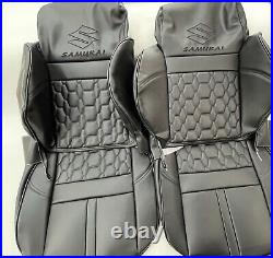 1986-1995 CUSTOM Suzuki Samurai Seat Covers KIT (Front-Rear Kit and Door Panels)